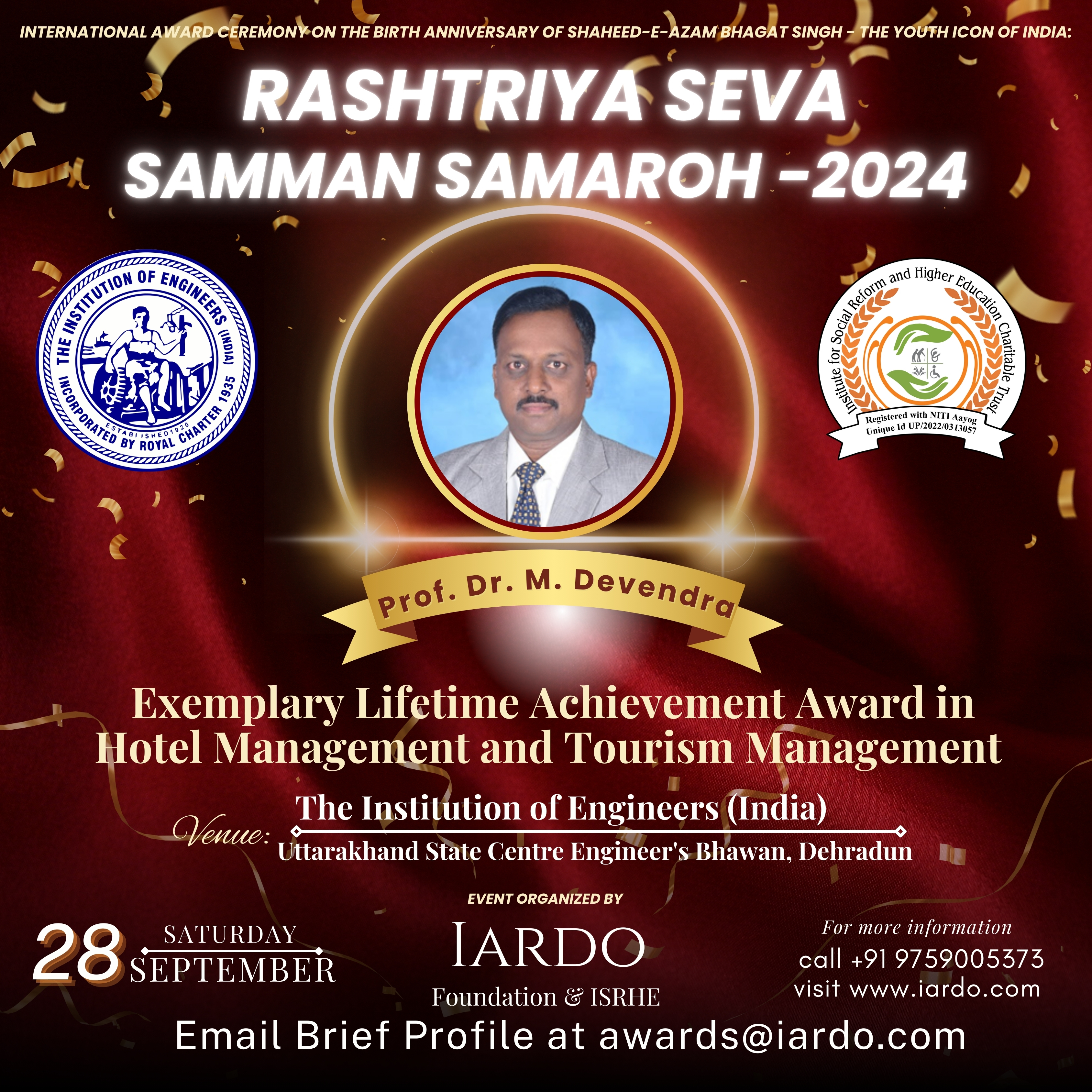 Prof. Dr. M. Devendra